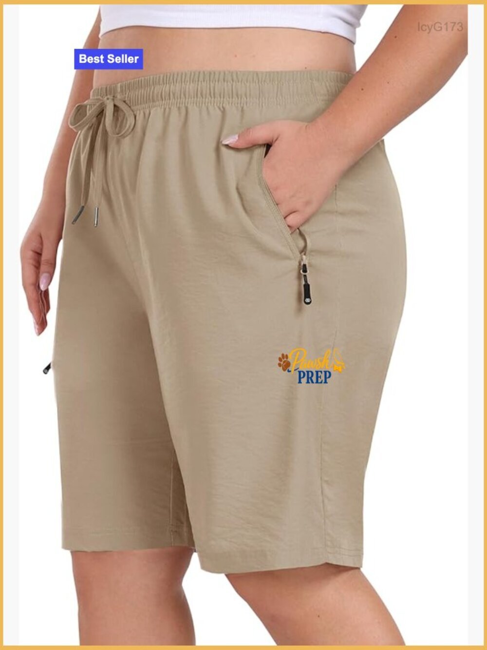Plus Size Quick Dry Hiking Cargo Shorts Lightweight Active Summer with Pockets
